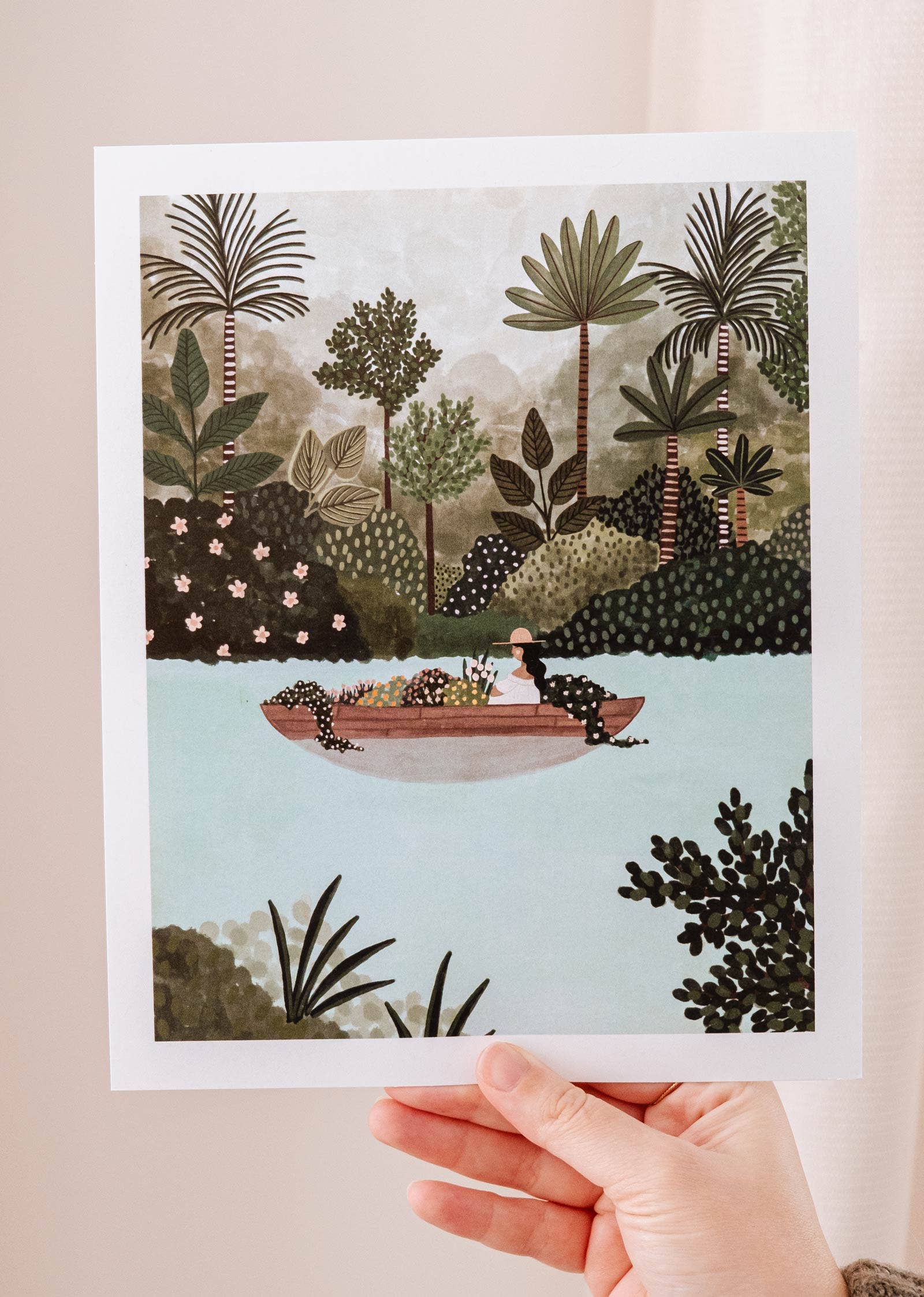 Mimi & August: Art Print - The Lake
