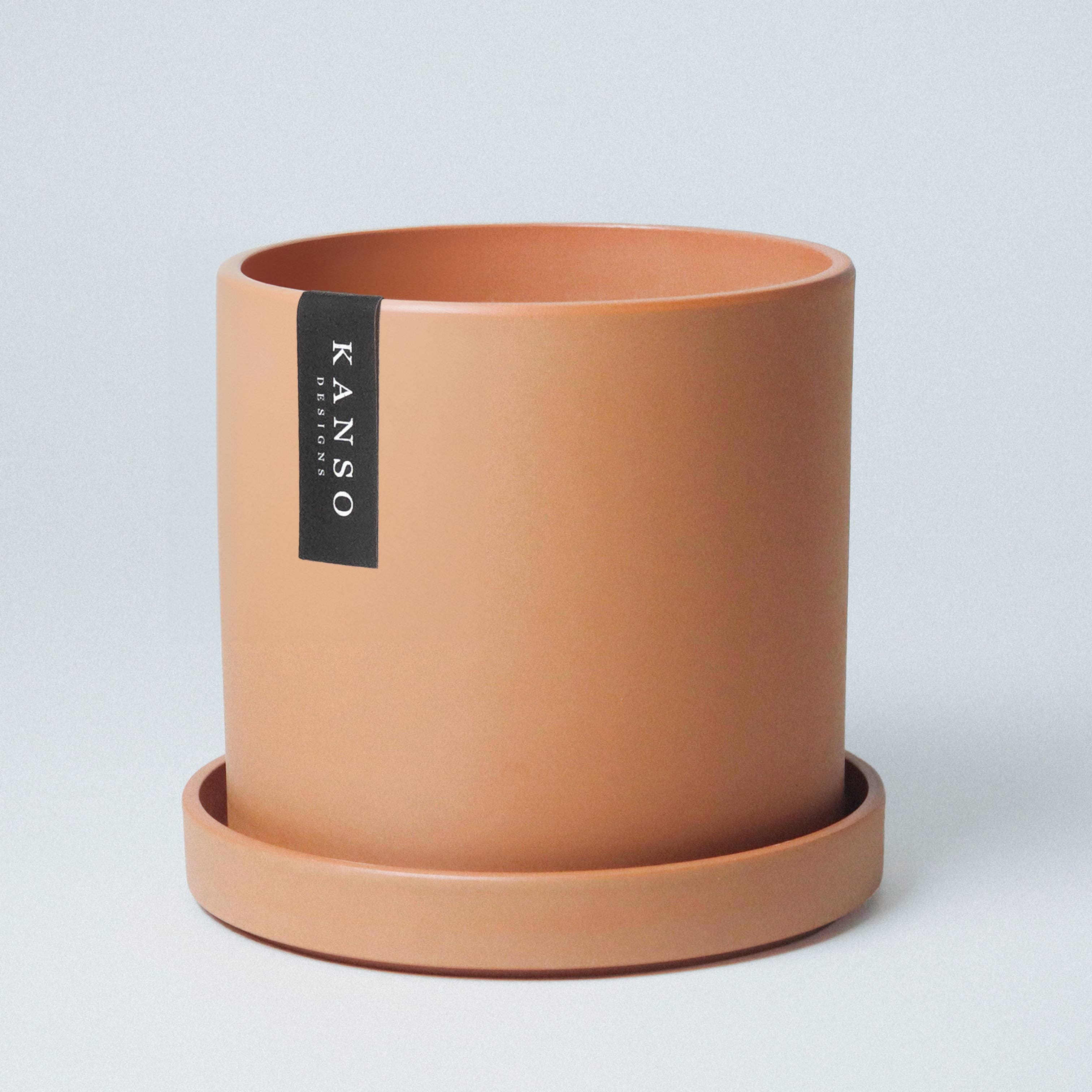 7" & 4" Mustard Seed & Dusted Clay Planters & Saucers : Dusted Clay / 4" Only
