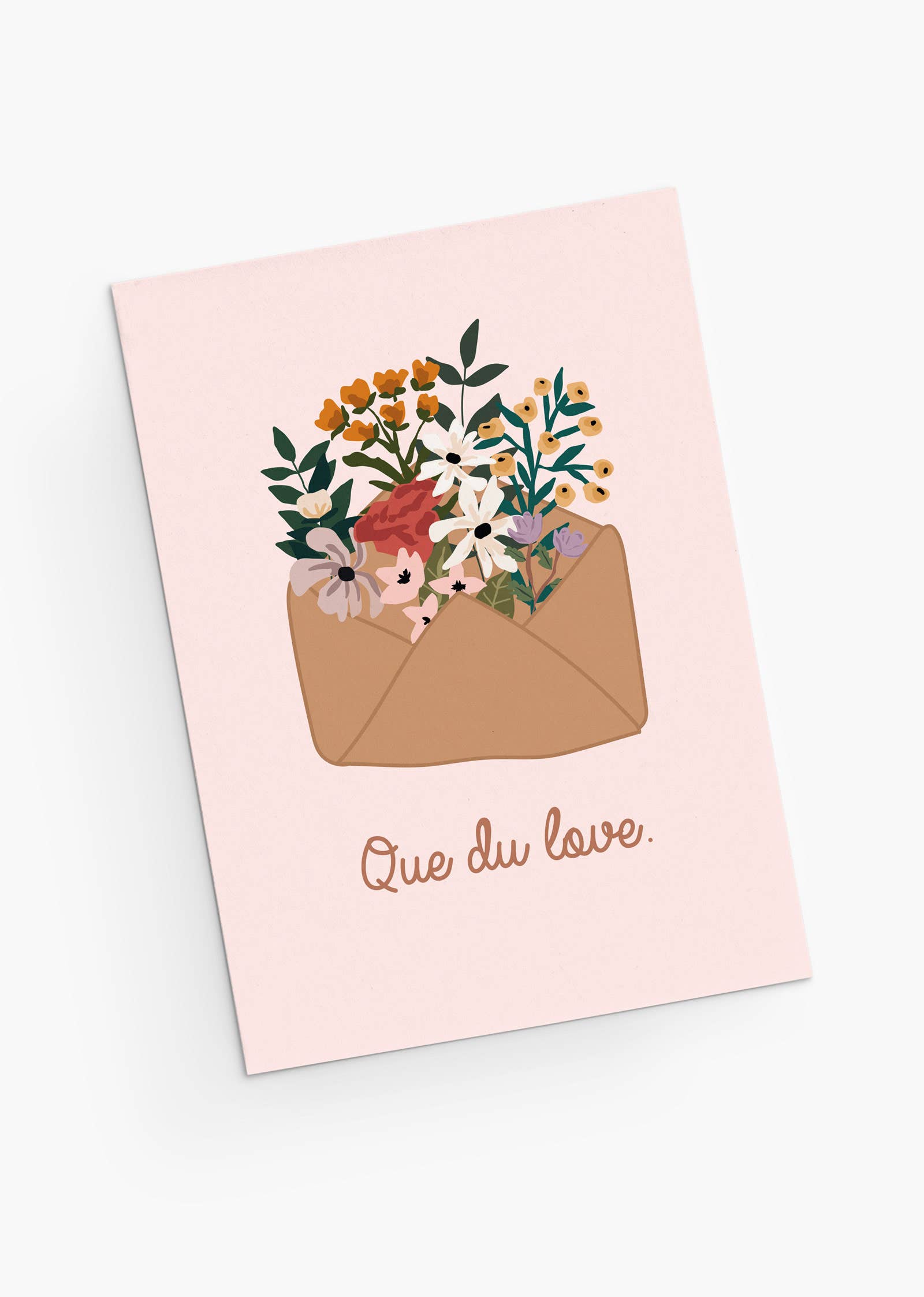 Mimi & August: Greeting Card - Que Du Love