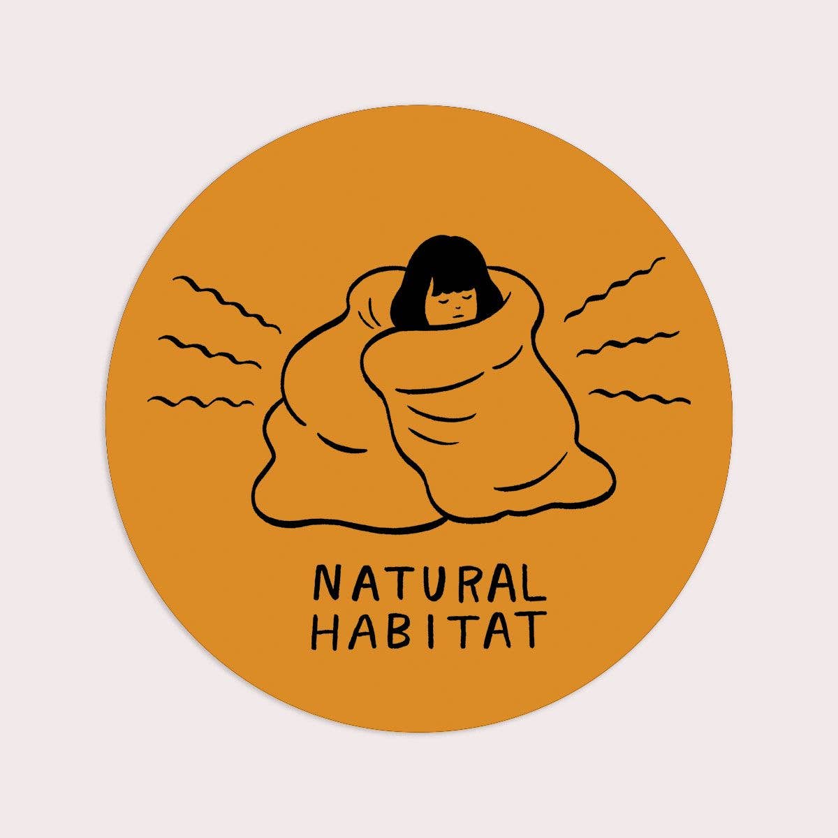 Stay Home Club: Vinyl Sticker - Natural Habitat