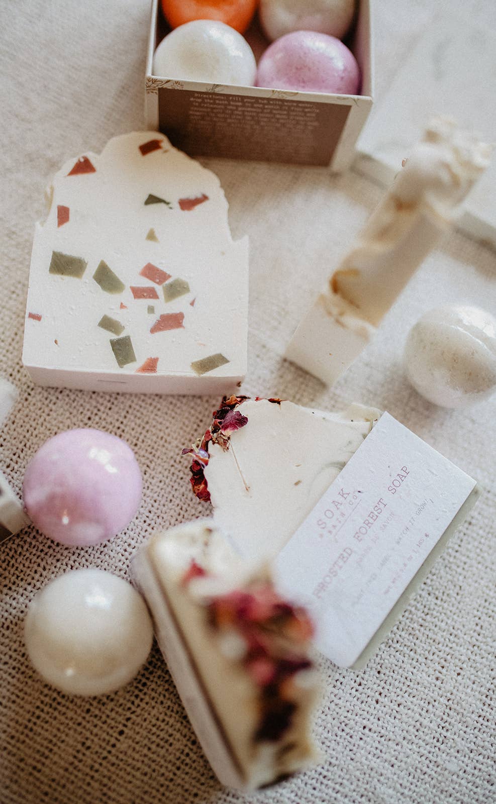 SOAK Bath Co: Merry and Bright Soap Bar