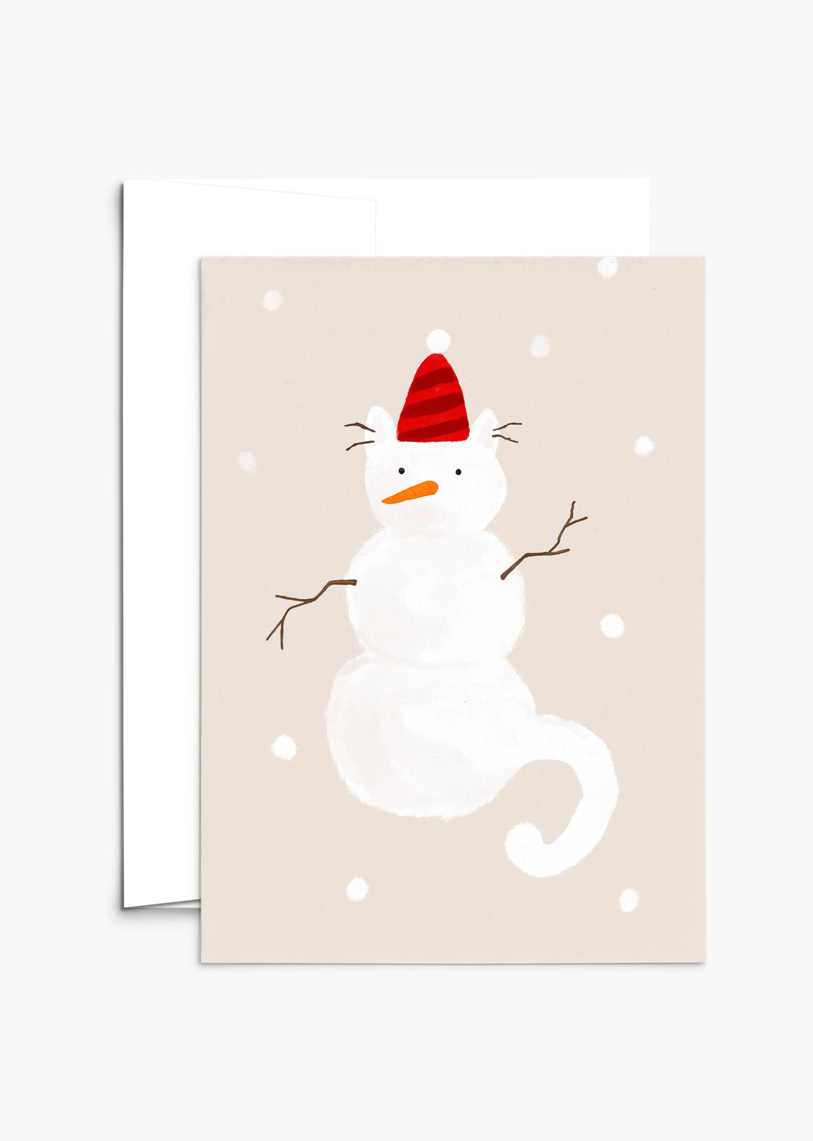 Mimi & August: Greeting Card - Snow Pepito