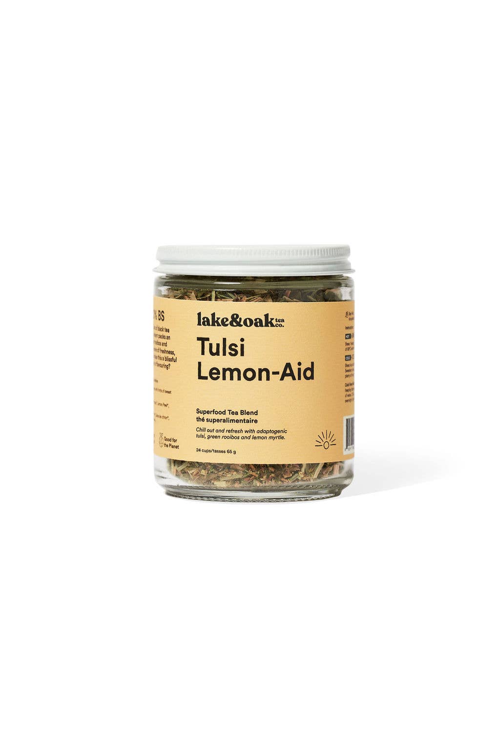 Lake & Oak Tea Co: Tulsi Lemon-Aid - Superfood Tea Blend