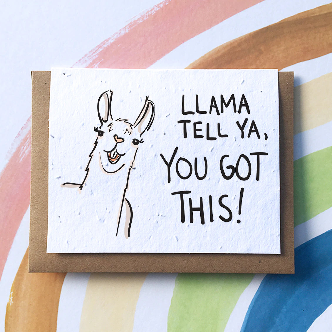 Llama Tell Ya Card